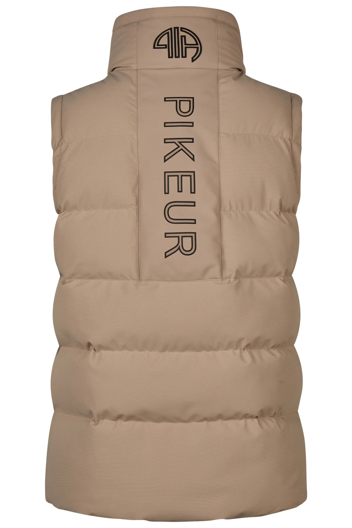 PIKEUR PIKEUR QUILTED VEST Steppweste – mocha cream – Rückansicht