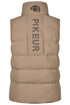 PIKEUR PIKEUR QUILTED VEST Steppweste – mocha cream – Rückansicht