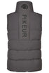 PIKEUR PIKEUR QUILTED VEST Steppweste – basalt grey – Rückansicht
