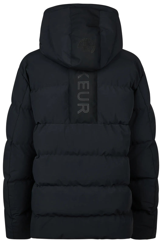 PIKEUR PIKEUR QUILTED JACKET Herren-Steppjacke – black – Rückansicht