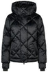 PIKEUR PIKEUR QUILTED JACKET Steppjacke m. Kapuze – black – Vorderansicht