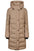 PIKEUR PIKEUR FLEXQUILT RAINCOAT Stepp-Reitmantel – mocha cream – Vorderansicht
