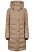 PIKEUR PIKEUR FLEXQUILT RAINCOAT Stepp-Reitmantel – mocha cream – Vorderansicht