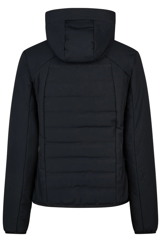 PIKEUR PIKEUR QUILTED FLEXJACKET Steppjacke m. Kapuze – black – Rückansicht