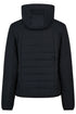 PIKEUR PIKEUR QUILTED FLEXJACKET Steppjacke m. Kapuze – black – Rückansicht