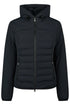 PIKEUR PIKEUR QUILTED FLEXJACKET Steppjacke m. Kapuze – black – Vorderansicht