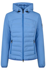 PIKEUR PIKEUR QUILTED FLEXJACKET Steppjacke m. Kapuze – electric blue – Vorderansicht