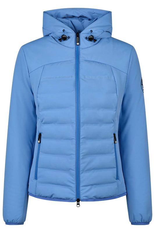 PIKEUR PIKEUR QUILTED FLEXJACKET Steppjacke m. Kapuze – electric blue – Vorderansicht