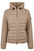 PIKEUR PIKEUR QUILTED FLEXJACKET Steppjacke m. Kapuze – mocha cream – Vorderansicht