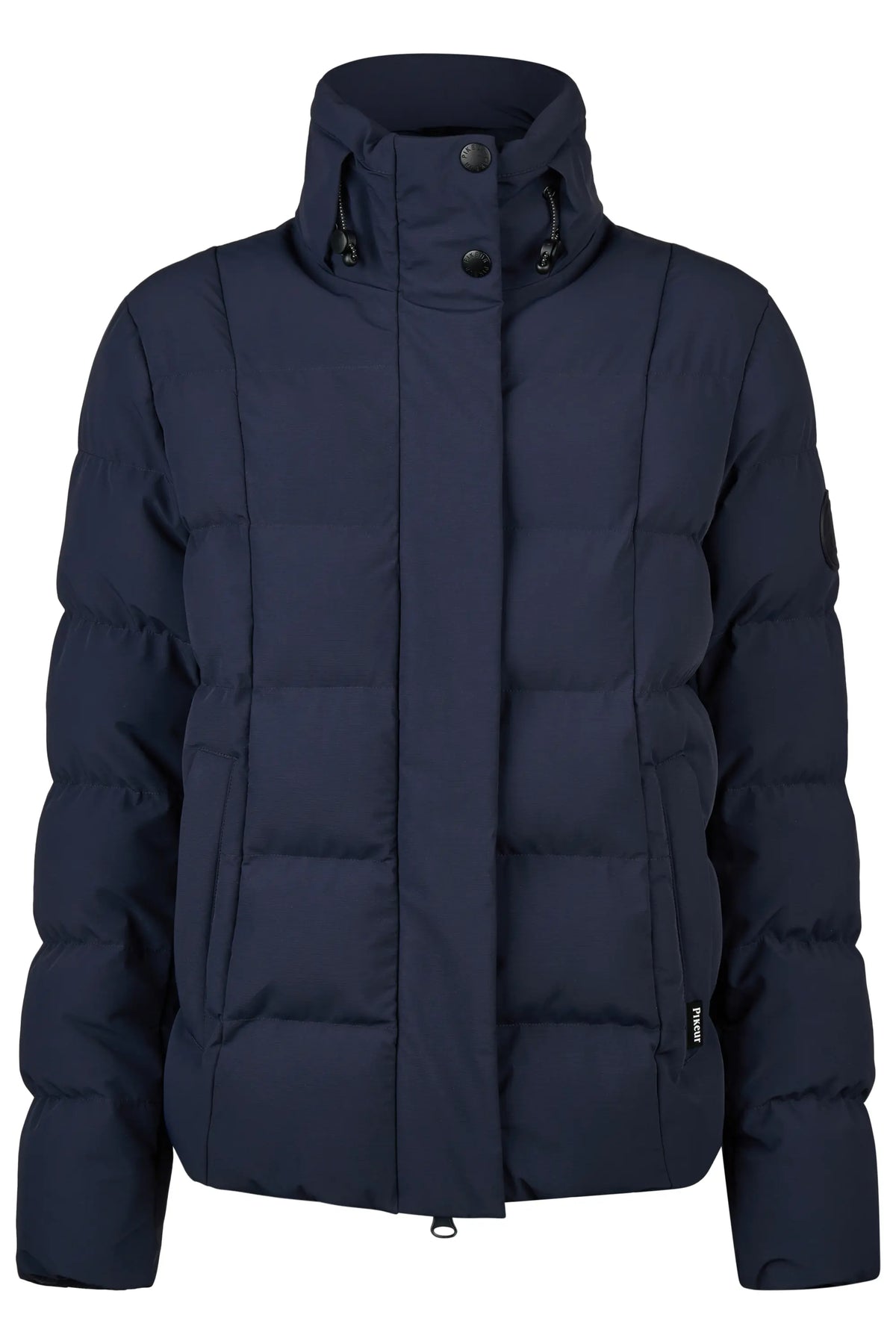 PIKEUR PIKEUR QUILTED JACKET mit Stehkragen – nightblue – Vorderansicht