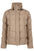 PIKEUR PIKEUR QUILTED JACKET mit Stehkragen – mocha cream – Vorderansicht