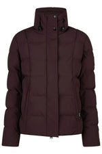 PIKEUR PIKEUR QUILTED JACKET mit Stehkragen – chocolate brown – Vorderansicht
