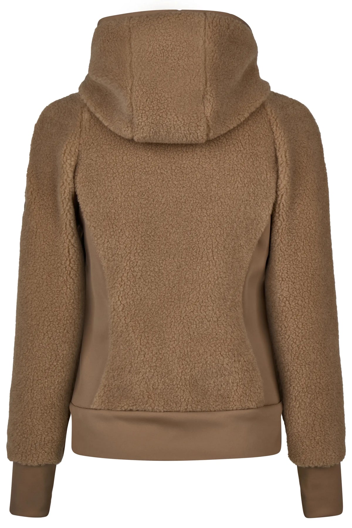 PIKEUR PIKEUR TEDDYFLEECE JACKET Fleecejacke – toffee beige – Rückansicht