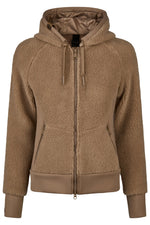PIKEUR PIKEUR TEDDYFLEECE JACKET Fleecejacke – toffee beige – Vorderansicht