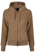 PIKEUR PIKEUR TEDDYFLEECE JACKET Fleecejacke – toffee beige – Vorderansicht