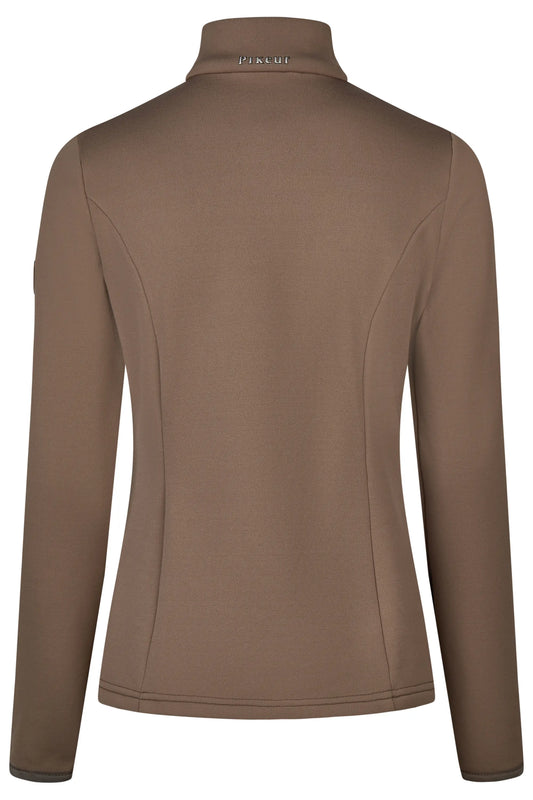 PIKEUR PIKEUR POLARTEC SHIRT Polartecshirt – mocha cream – Rückansicht