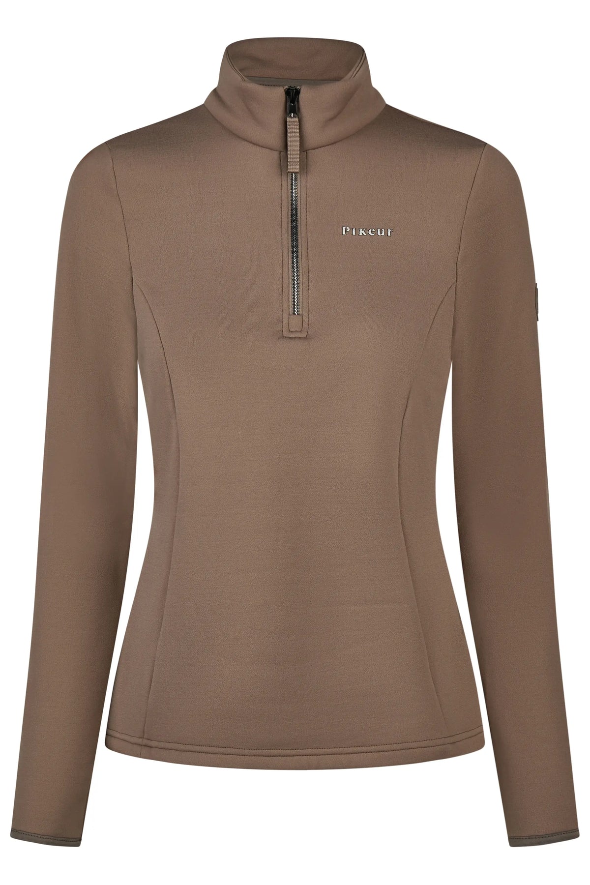 PIKEUR PIKEUR POLARTEC SHIRT Polartecshirt – mocha cream – Vorderansicht