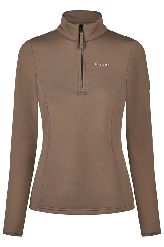 PIKEUR PIKEUR POLARTEC SHIRT Polartecshirt – mocha cream – Vorderansicht