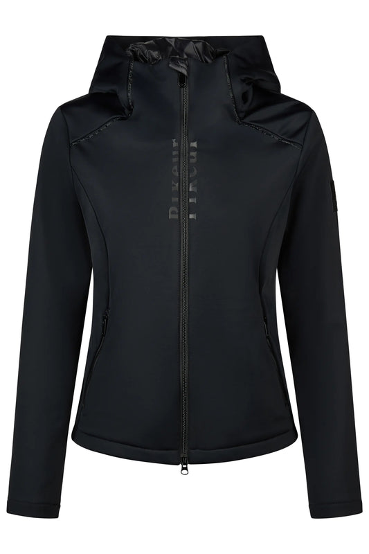 PIKEUR PIKEUR TECHVELVET FLEECE Fleecejacke – black – Vorderansicht