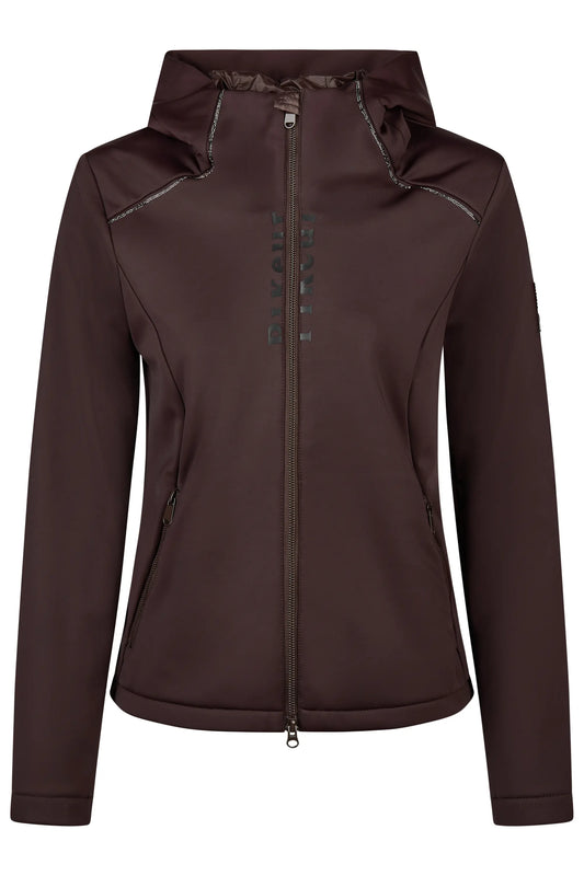 PIKEUR PIKEUR TECHVELVET FLEECE Fleecejacke – chocolate brown – Vorderansicht