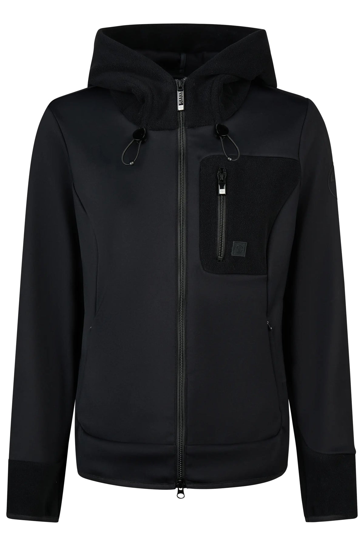 PIKEUR PIKEUR THERMO FLEECE Tech-Fleecjacke – black – Vorderansicht