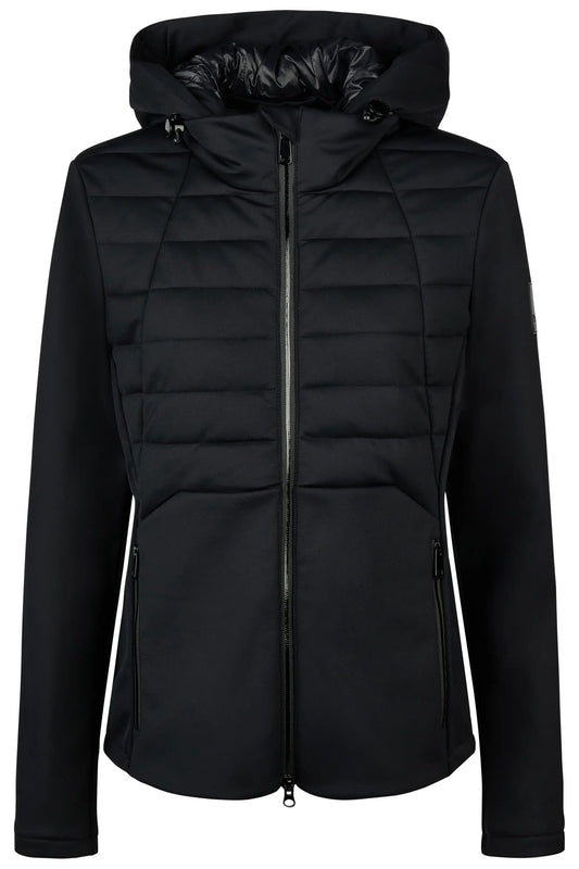 PIKEUR PIKEUR QUILTSHIELD FLEECE Stepp-Fleecejacke – black – Vorderansicht