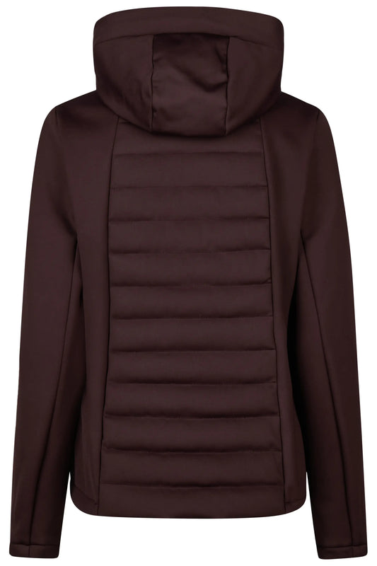 PIKEUR PIKEUR QUILTSHIELD FLEECE Stepp-Fleecejacke – chocolate brown – Rückansicht