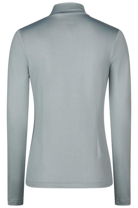 PIKEUR PIKEUR DOTS SHIRT Funktions-Rollkragen – dusty blue – Rückansicht