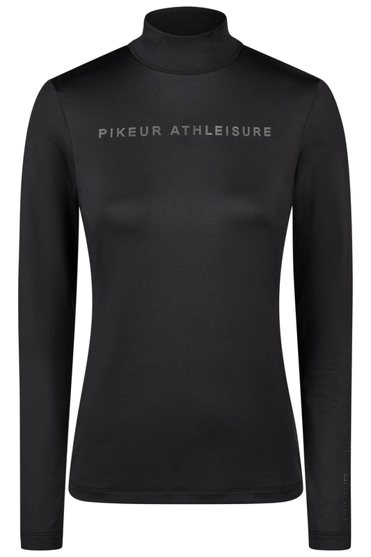 PIKEUR PIKEUR DOTS SHIRT Funktions-Rollkragen – black – Vorderansicht
