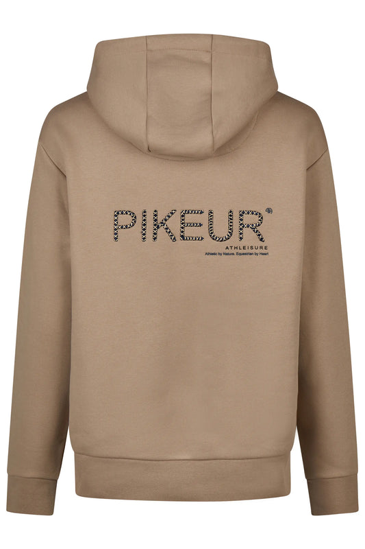 PIKEUR PIKEUR HOODY Kapuzenpullover – mocha cream – Rückansicht