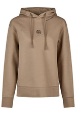 PIKEUR PIKEUR HOODY Kapuzenpullover – mocha cream – Vorderansicht