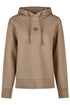 PIKEUR PIKEUR HOODY Kapuzenpullover – mocha cream – Vorderansicht