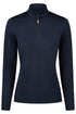 PIKEUR PIKEUR ZIP SHIRT Funktions-Zip Shirt – marine – Vorderansicht