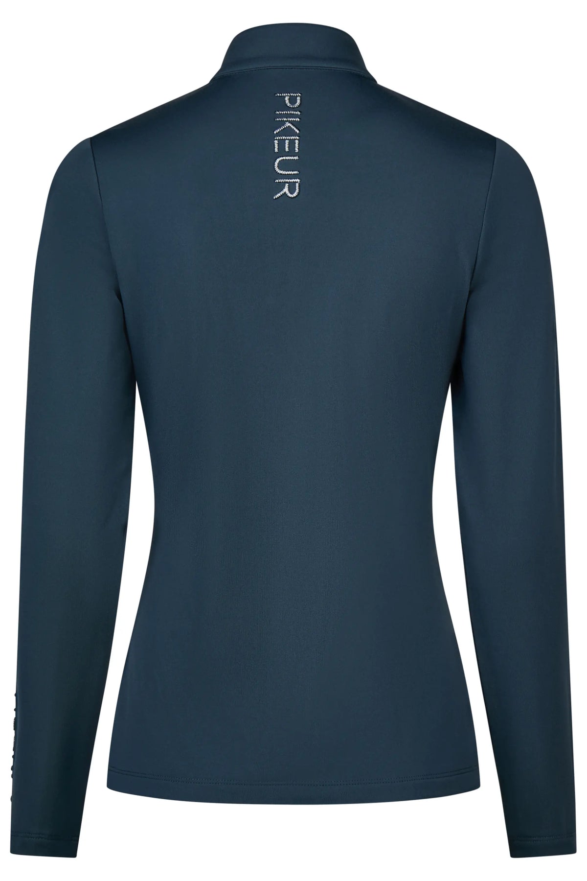 PIKEUR PIKEUR ZIP SHIRT Funktions-Zip Shirt – pine green – Rückansicht