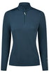 PIKEUR PIKEUR ZIP SHIRT Funktions-Zip Shirt – pine green – Vorderansicht