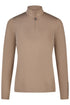 PIKEUR PIKEUR ZIP SHIRT Funktions-Zip Shirt – mocha cream – Vorderansicht