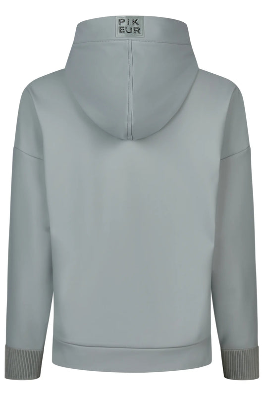 PIKEUR PIKEUR PLUSHLUXE HOODY Funktionssweater – dusty blue – Rückansicht