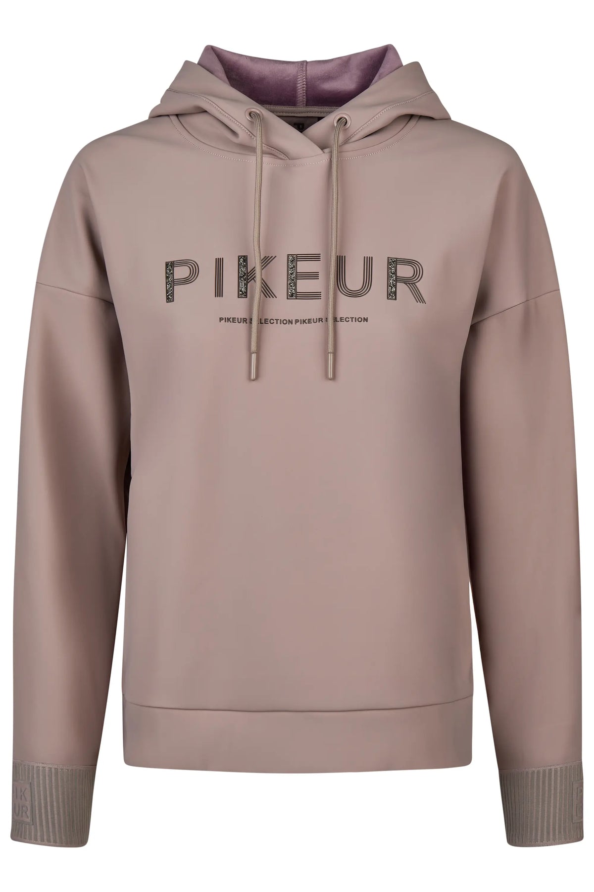 PIKEUR PIKEUR PLUSHLUXE HOODY Funktionssweater – ash mauve – Vorderansicht