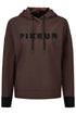 PIKEUR PIKEUR PLUSHLUXE HOODY Funktionssweater – chocolate brown – Vorderansicht