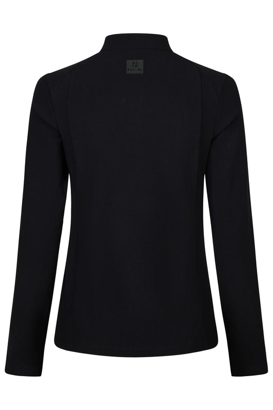 PIKEUR PIKEUR ZIP RIP SHIRT Funktions-Zip Shirt – black – Rückansicht