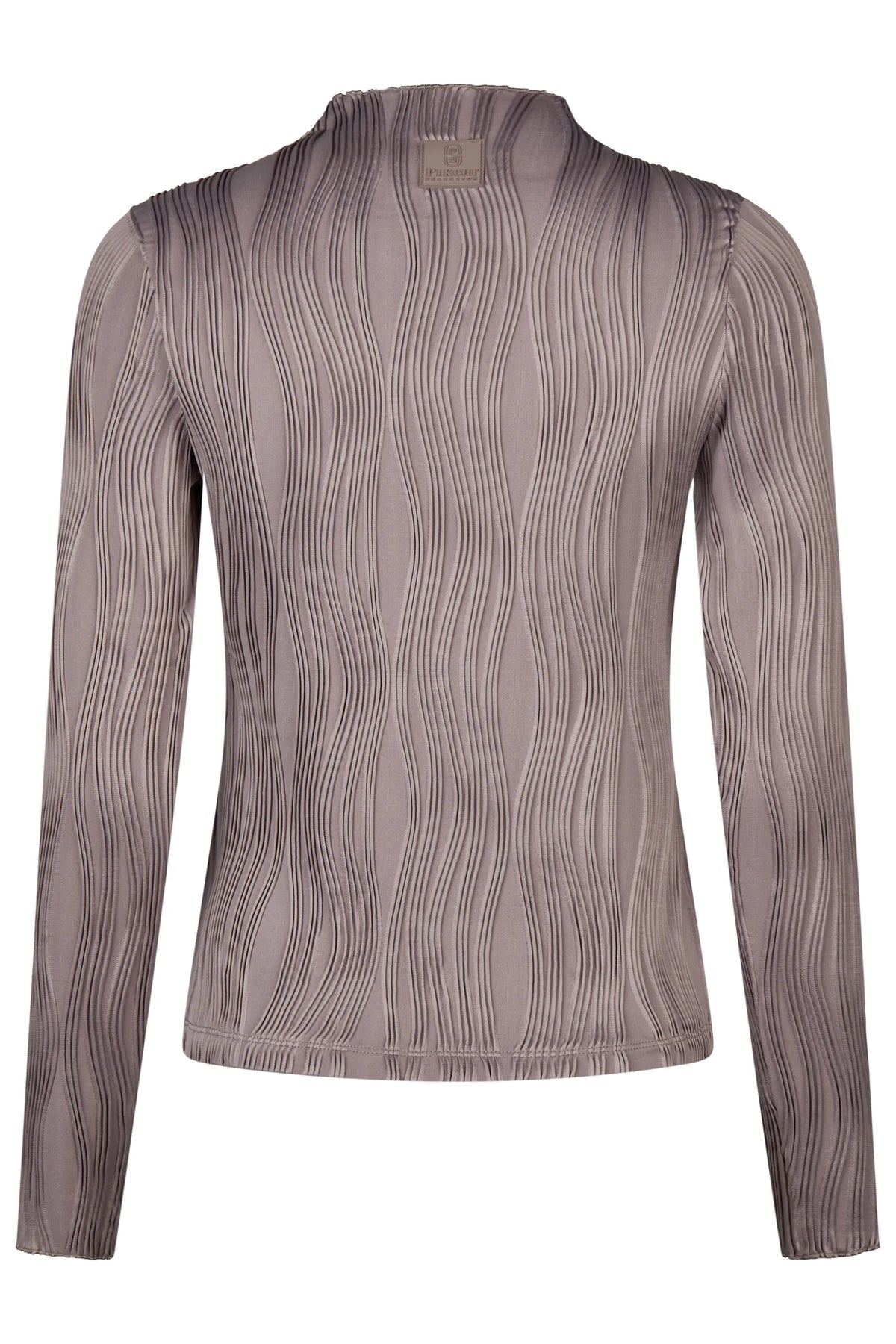 PIKEUR PIKEUR WAVELINE SHIRT Langarmshirt – ash mauve – Rückansicht
