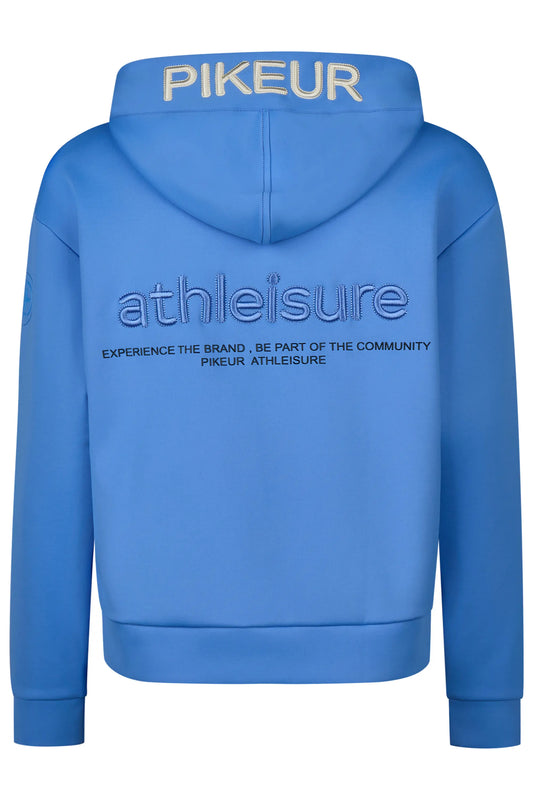 PIKEUR PIKEUR ZIP HOODY Oversize Sweatjacke – electric blue – Rückansicht