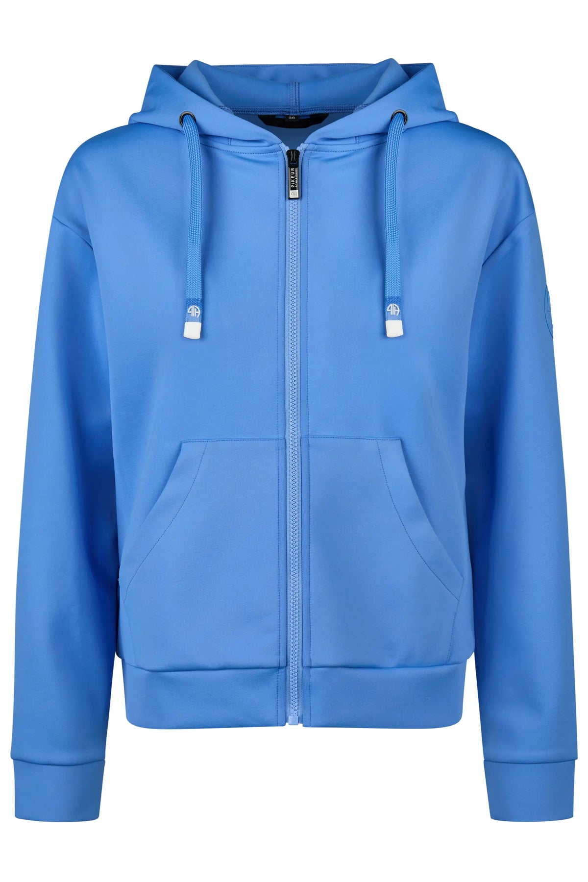 PIKEUR PIKEUR ZIP HOODY Oversize Sweatjacke – electric blue – Vorderansicht