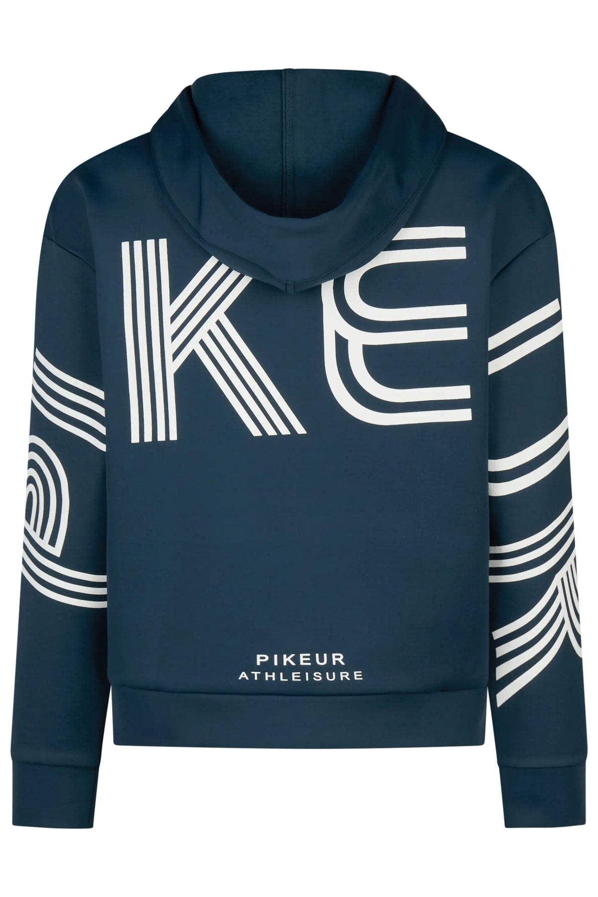PIKEUR PIKEUR ZIP HOODY Oversize Sweatjacke – pine green – Rückansicht