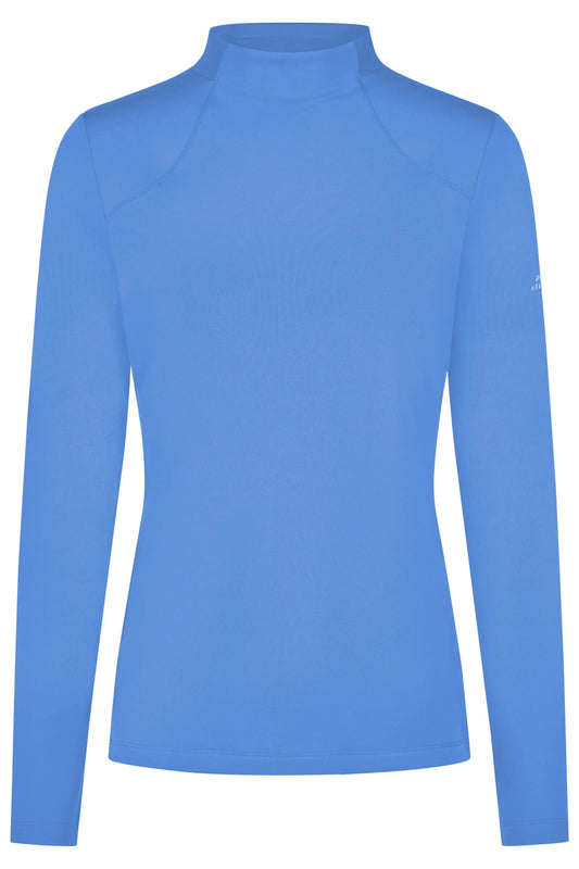 PIKEUR PIKEUR ROLLNECK Funktions-Rollkragen – electric blue – Vorderansicht