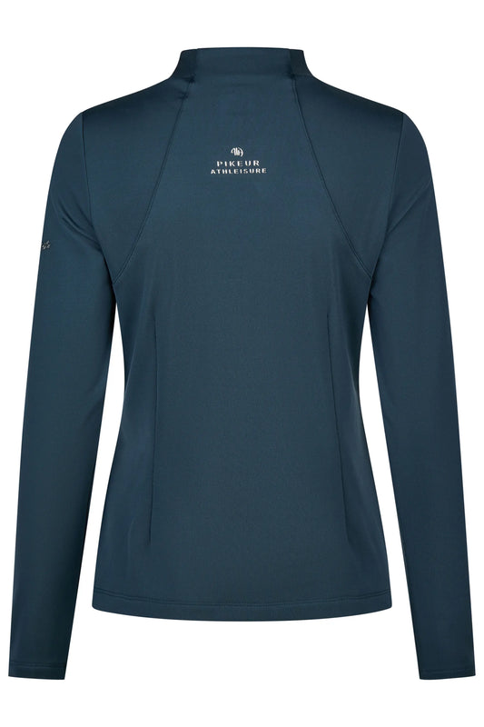 PIKEUR PIKEUR ROLLNECK Funktions-Rollkragen – pine green – Rückansicht