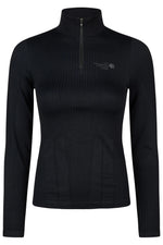 PIKEUR PIKEUR 3D KNIT SHIRT 3D Strickshirt – black navy – Vorderansicht