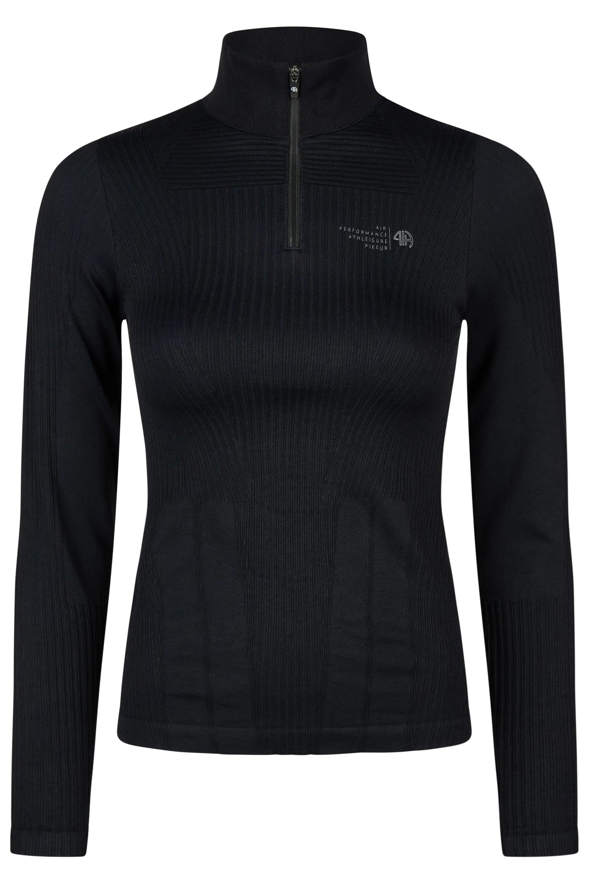 PIKEUR PIKEUR 3D KNIT SHIRT 3D Strickshirt – black navy – Vorderansicht