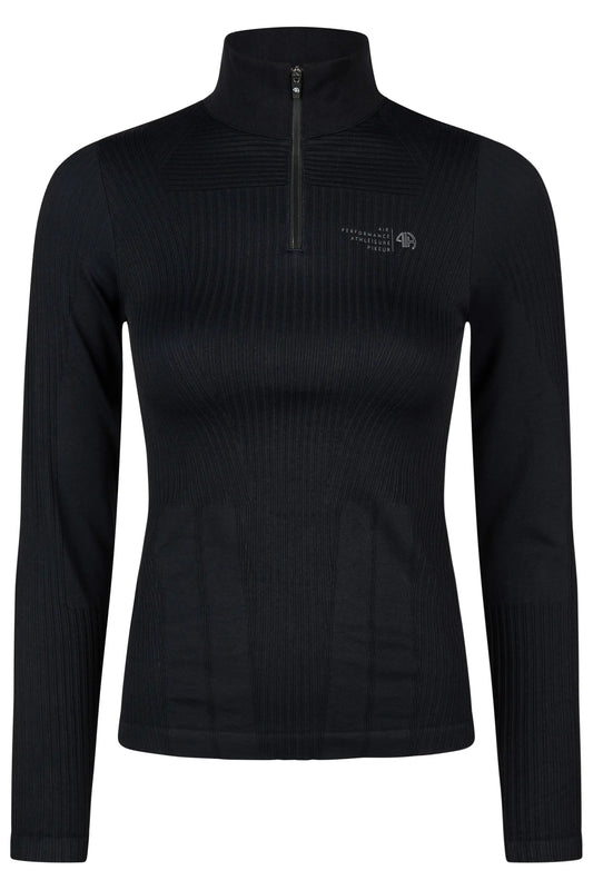 PIKEUR PIKEUR 3D KNIT SHIRT 3D Strickshirt – black navy – Vorderansicht
