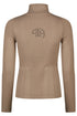 PIKEUR PIKEUR 3D KNIT SHIRT 3D Strickshirt – mocha cream – Rückansicht